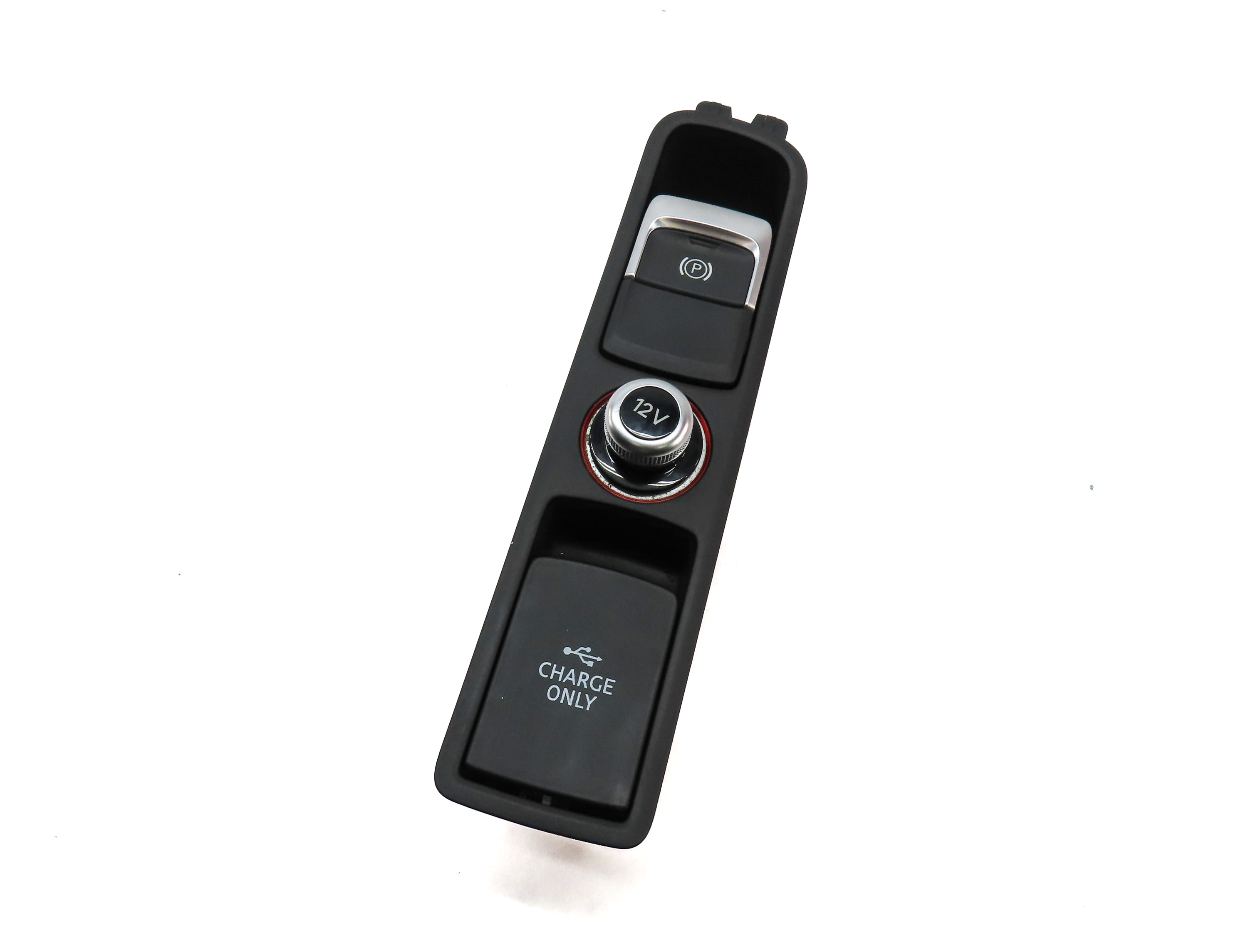 2018 AUDI Q3 (8U) ELECTRONIC EMERGENCY PARK PARKING BRAKE 12V OUTLET PANEL — exact item pictured